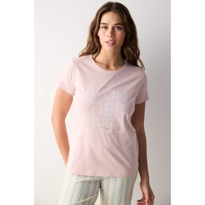 Wonderful Pantolon Çok Renkli Pijama Takımı