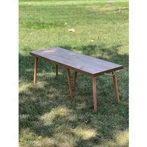 E-Koc Wood Design Minika Kamp Masası Portatik Piknik Balkon Masası