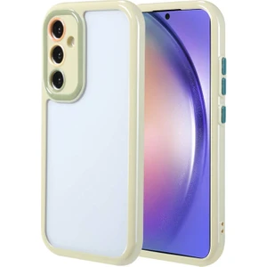 Techno Guru Samsung Galaxy A54 Kılıf Kamera Korumalı Renkli Kenar ve Çerçeve Tasarımlı Vitamin Kapak