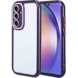 Techno Guru Samsung Galaxy A54 Kılıf Kamera Korumalı Renkli Kenar ve Çerçeve Tasarımlı Vitamin Kapak