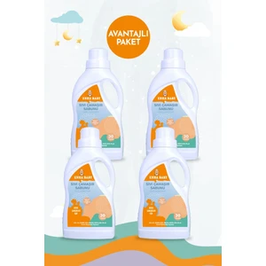 Enha Baby Zararlı Kimyasallar Içermeyen Bebek Sıvı Çamaşır Sabunu 4'lü Avantaj Paket