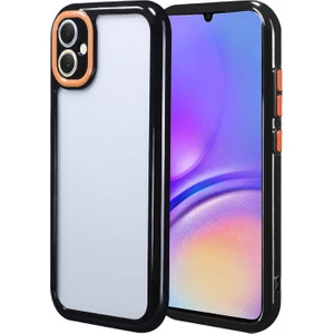 Techno Guru Samsung Galaxy A05 Kılıf Kamera Korumalı Renkli Kenar ve Çerçeve Tasarımlı Vitamin Kapak