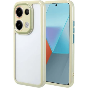 Techno Guru Redmi Note 13 Pro 4g Kılıf Kamera Korumalı Renkli Kenar ve Çerçeve Tasarımlı Vitamin Kapak