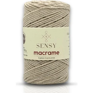 Premium Koton Pamuk Makrome İpi 2mm Cotton Zincir Makrome Çanta İpi Supla İpi Koton İp