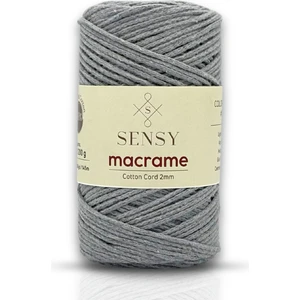 Premium Koton Pamuk Makrome İpi 2mm Cotton Zincir Makrome Çanta İpi Supla İpi Koton İp