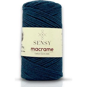 Premium Koton Pamuk Makrome İpi 2mm Cotton Zincir Makrome Çanta İpi Supla İpi Koton İp