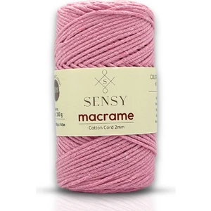 Premium Koton Pamuk Makrome İpi 2mm Cotton Zincir Makrome Çanta İpi Supla İpi Koton İp