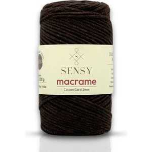 Premium Koton Pamuk Makrome İpi 2mm Cotton Zincir Makrome Çanta İpi Supla İpi Koton İp