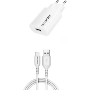 Şarj Cihazı Apple iPhone Uyumlu Lightning-Usb (Başlık+Kablo Takım) Seyahat Şarjı 2.6A 12 Watt E15