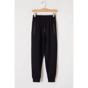 Cansın Mini Lacivert Fermuar Cepli  Çocuk Okul Eşofman Altı 19130