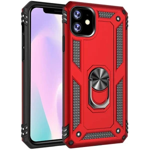 Iphone 11 Kılıf Vega Tank Sert Yüzüklü Standlı Zırh Koruma Kapak