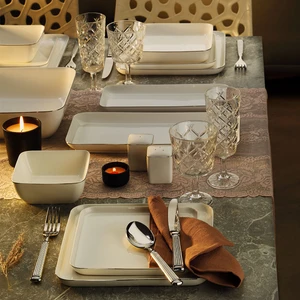 Moderna Platin 6 Kişilik 30 Parça Yemek Takımı