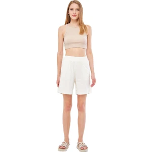 Bayan Pamuklu Penye Şort 5615