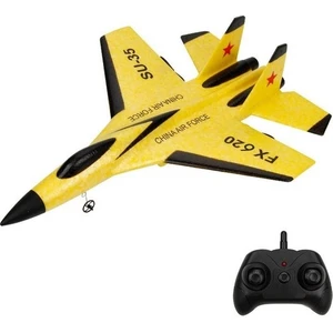 Fantastic View Hulv Su 35 Avion Rc Uzaktan Kumanda Uçak Kontrolörü Su-35 Avcı Modeli Uçak - Sarı (Yurt Dışından)