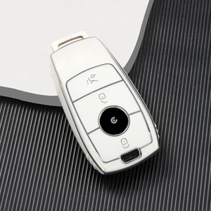 Mercedes E C B Serisi C180 C200 W205 W213 E200 300 Uyumlu Anahtar Kılıfı (1 Adet)