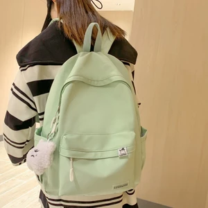 Kadınlar Için Okul Çantaları Kore Tarzı Üniversite Öğrencileri, Ortaokul Öğrencileri, Büyük Kapasiteli Modaya Uygun Sırt Çantaları (Yurt Dışından)