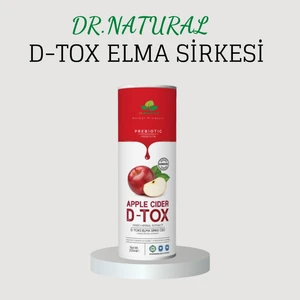Dr. Natural Elma Özlü Sirke Prebiyotik Detox Sirkesi 250 ml