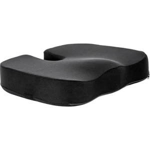 Black Deer Visco Ortopedik Hafızalı Dik Oturuş Minderi Oturma Bölgesi Sorunları İçin Memory Foam Minder