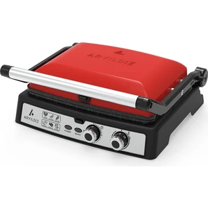 Multi Grill Tost Makinesi Kırmızı