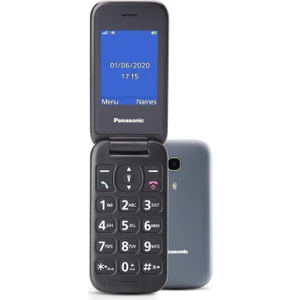 KX-TU400 Exb 2.4 Inç Tuşlu Cep Telefonu (2 Yıl Türkiye Distribütör Garantili) Gri