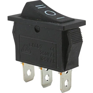 IC-117 Dar Işıksız On Off On Yaylı Anahtar Aç Kapa Buton Düğme 30,2 x 11 mm