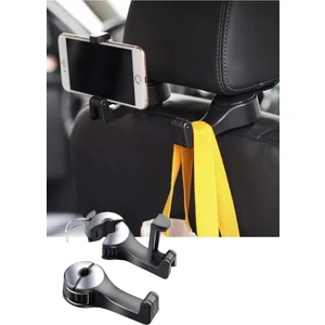 Araç Oto Koltuk Arkası Telefon Eşya Tutucu Askı Çok Amaçlı Askılık
