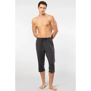 2233 Erkek Modal Tek Kapri Pijama Altı-Antrasit