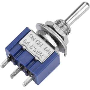 IC-140 On Off On Ø6mm MTS-103 3 Pin Toggle Switch Aç Kapa Buton 3 Kademe