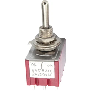 IC-148D On Off Onø 6 mm MTS-403 12 Pin Toggle Switch Buton Aç Kapa 29 x 18,1 mm Aç Kapa