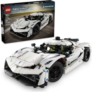 Technic Koenigsegg Jesko Absolut Beyaz Hiper Araba Modeli - 801 Parça Özel Koleksiyon Seti