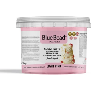Blue Bead Açık Pembe Şeker Hamuru 1 kg