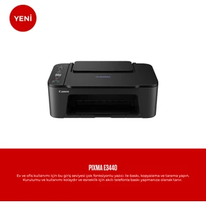 Pixma E3640 Wi-Fi  Tarayıcı - Fotokopi Çok Fonksiyonlu Mürekkep Püskürtmeli Yazıcı