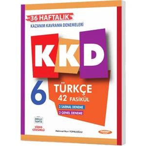 Kurmay Yayınları KKD 6 Türkçe Deneme