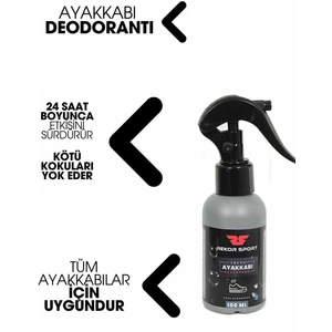 Rekor Sport Ayakkabı Deodorant 100 ml Unisex Ayakkabı Bakım Ürünleri RS798081-1