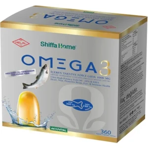 Shiffa Home Omega 3 Aile Boy 1000MG 360 Softgel