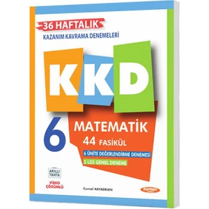 Kurmay Yayınları KKD 6 Matematik Deneme