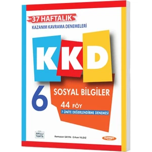 Kurmay Yayınları KKD 6 Sosyal Bilgiler Deneme