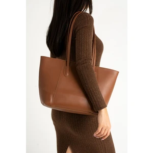 Kadın Kol ve Omuz Çantası Yeni Uzun Iki Kollu Fermuarlı Omuz El Çantası