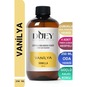 250ML Vanilya Çubuklu Oda Kokusu Yedeği , Bambu Oda Kokusu Yedeği Oda Kokusu Yedek Dolum Şişe