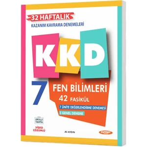 Kurmay Yayınları KKD 7 Fen Bilimleri Deneme