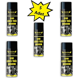 Profesyonel Sıvı Gres Yağı 400 ml 5 Adet