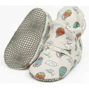 Ella Bonna Organik Pamuk Bebek Pandufu, Kaydırmaz Taban, Yenidoğan Patiği, Ev Kreş Ayakkabısı, Kapadokya