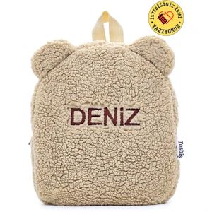 Teddy Bej 0-8 Yaş Çocuk Sırt Çantası, Anaokulu-Kreş Sırt Çantası