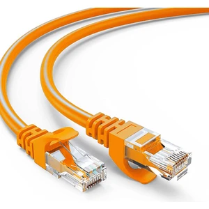 Cat6 Kablo 10 Metre Turuncu Dış Mekan Zırhlı