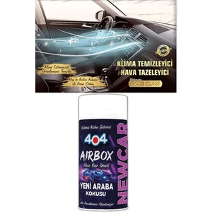 404 Kimya Klima Fresh Temizleyici Klima Bombası Koku Giderici Bomba New Car (Yeni Araba Kokusu)