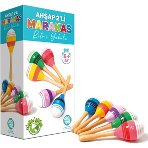 Circle Toys Ahşap Marakas 2'li