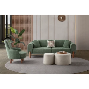 Edsy Home Armoni 3+1 Koltuk Takımı Yeşil