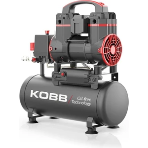 Kobb KBK8S 1.2 Hp 8 Lt 8 Bar Yağsız Sessiz Taşınabilir Hava Kompresörü