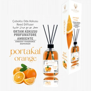 Elegance Vip Perfume Portakal Reed Diffuser Bambu Çubuklu Oda Kokusu (110ML)
