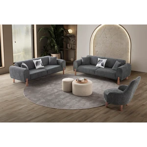 Edsy Home Armoni 3+3+1 Koltuk Takımı Antrasit